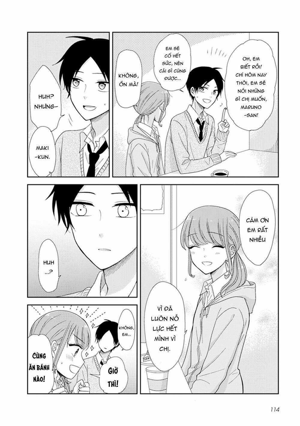 Wotaku Girl And High School Boy Chapter 32 trang 4