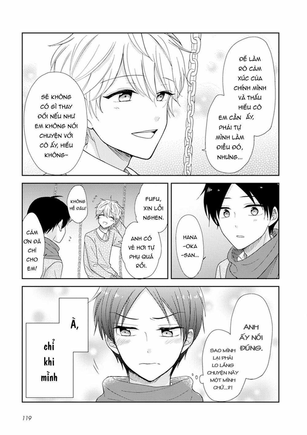 Wotaku Girl And High School Boy Chapter 32 trang 9