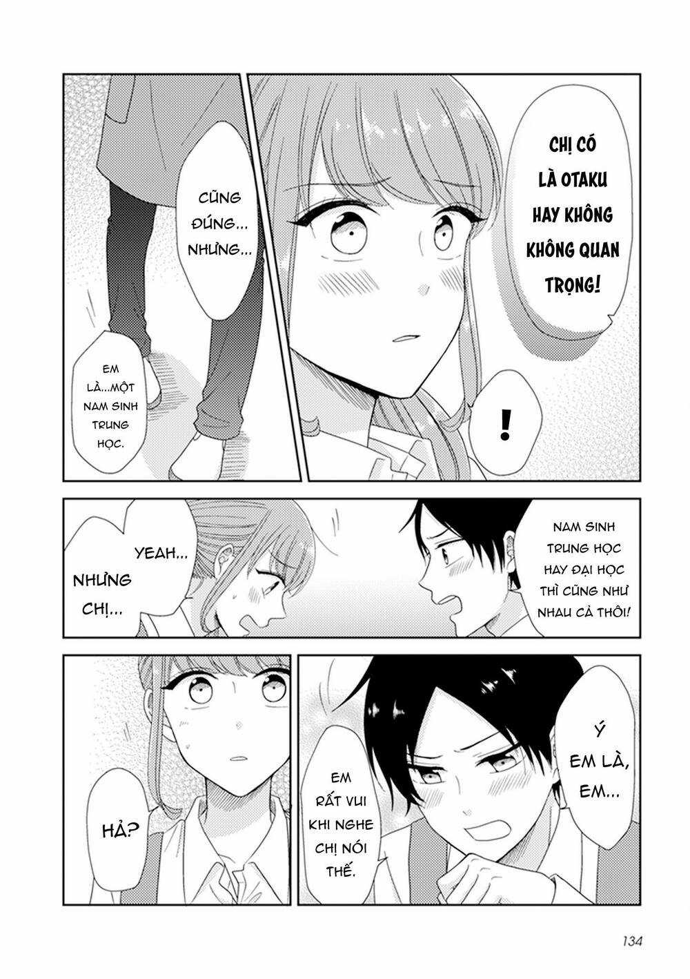 Wotaku Girl And High School Boy Chapter 33 trang 10