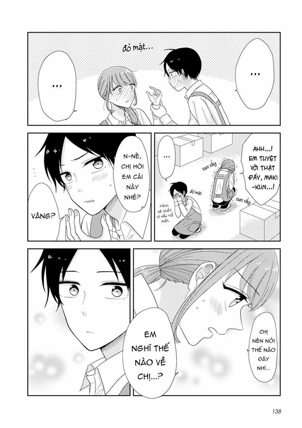 Wotaku Girl And High School Boy Chapter 33 trang 14