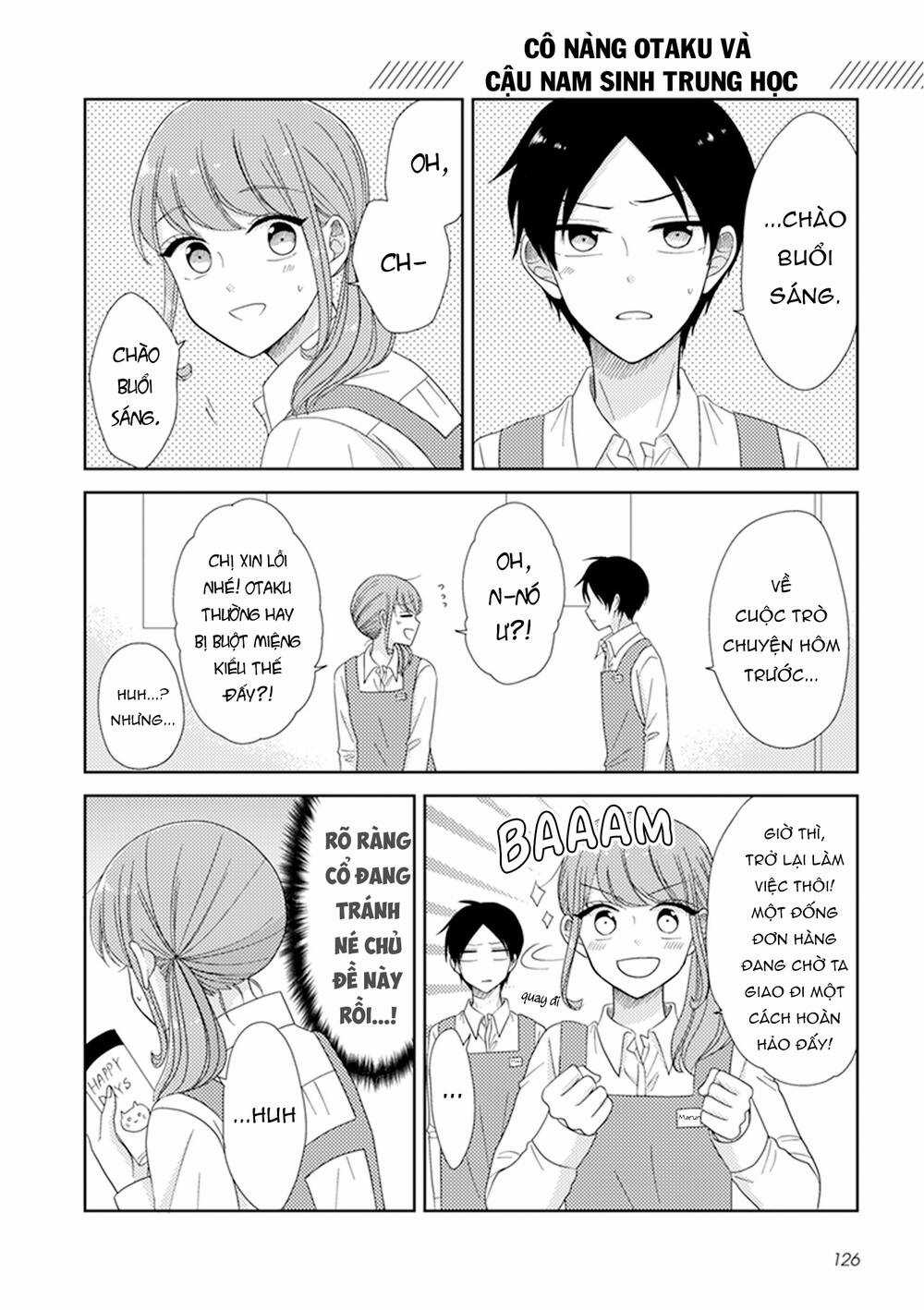 Wotaku Girl And High School Boy Chapter 33 trang 2