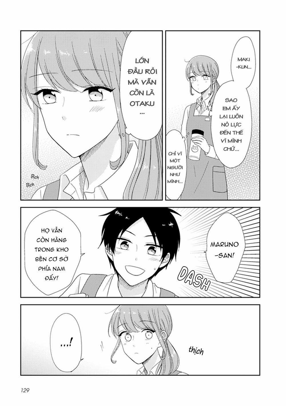 Wotaku Girl And High School Boy Chapter 33 trang 5
