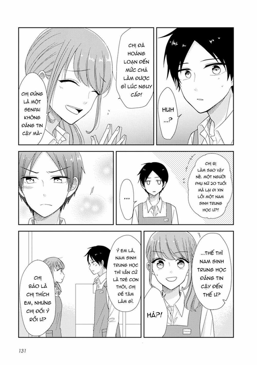 Wotaku Girl And High School Boy Chapter 33 trang 7