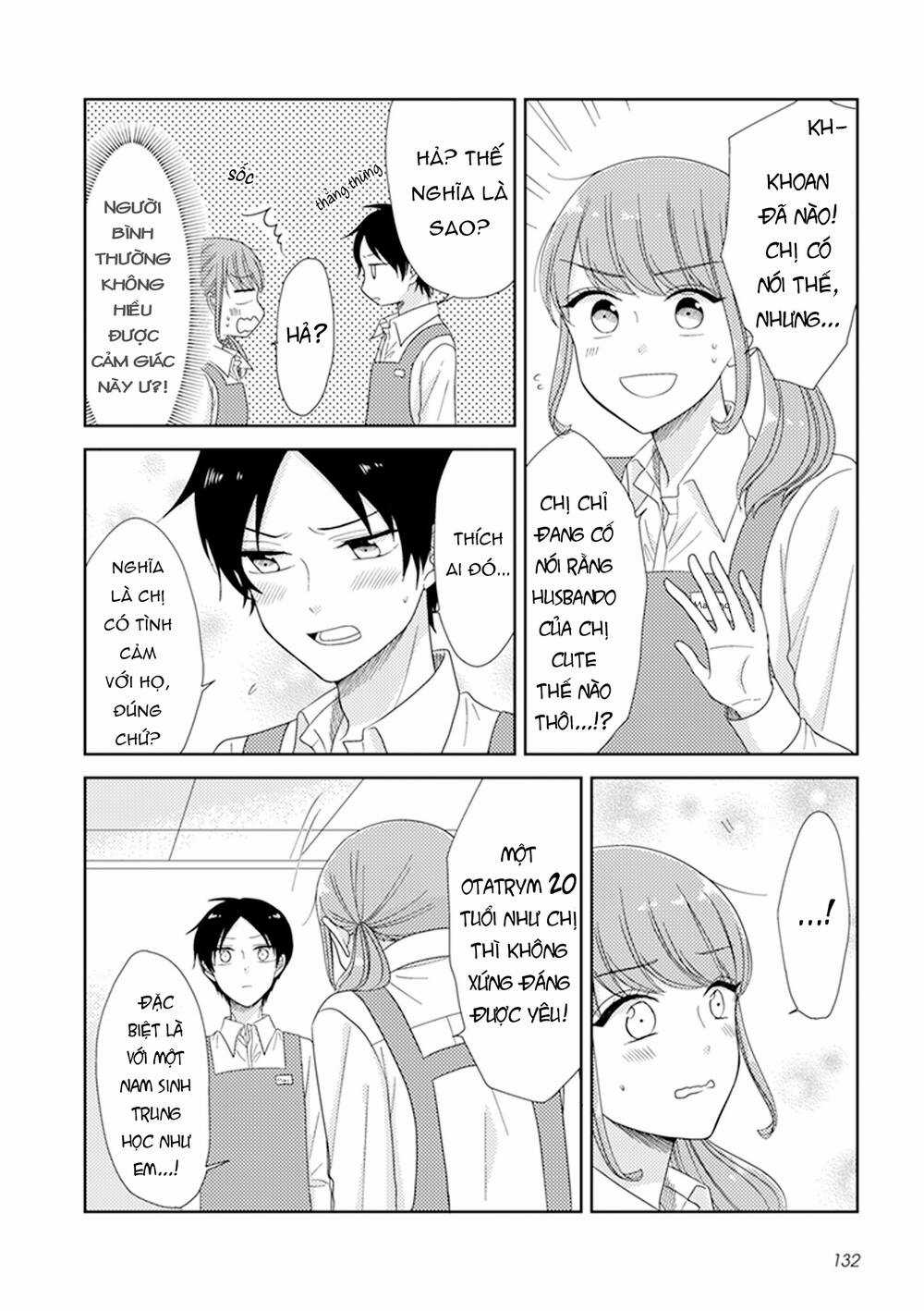 Wotaku Girl And High School Boy Chapter 33 trang 8