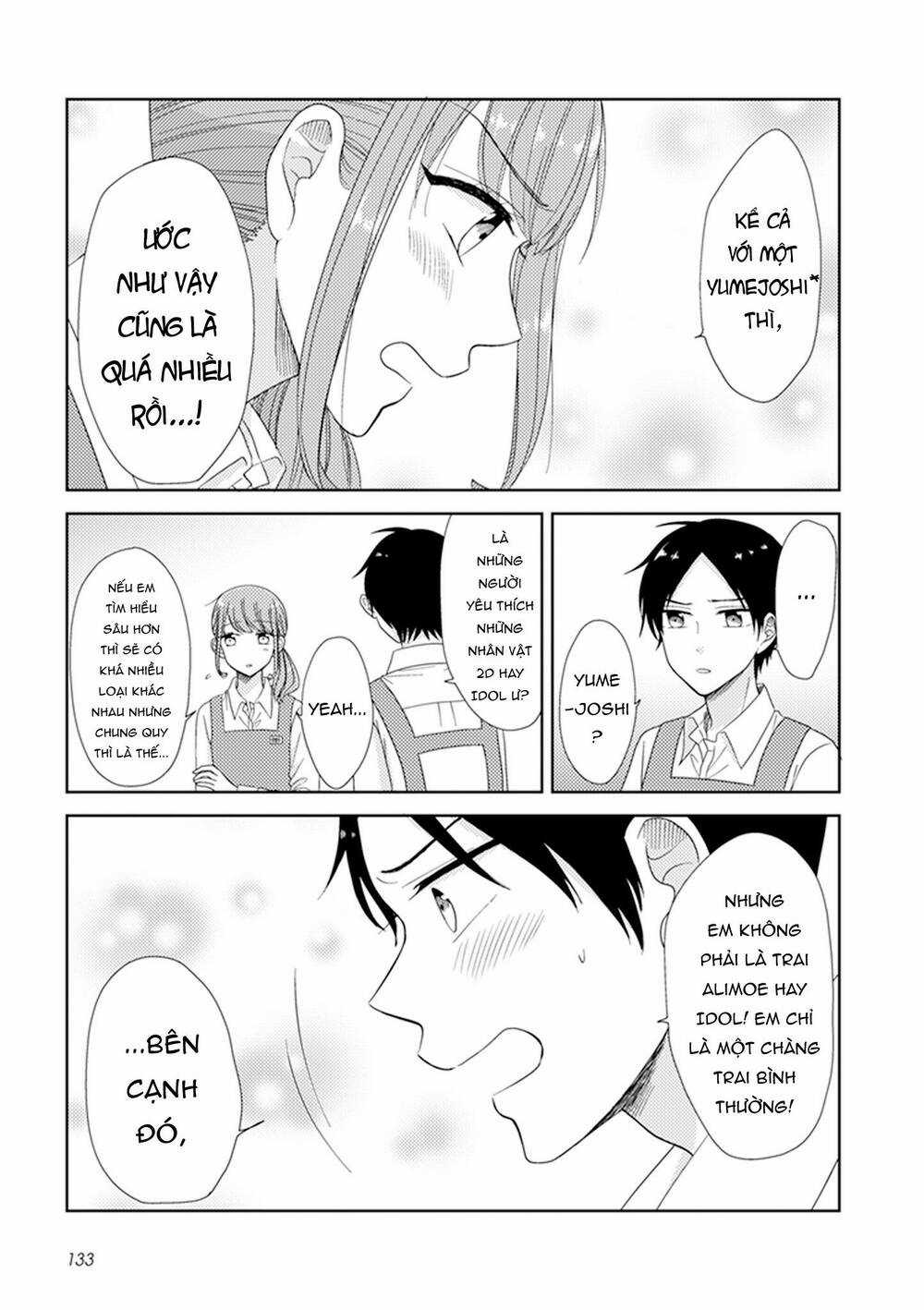 Wotaku Girl And High School Boy Chapter 33 trang 9