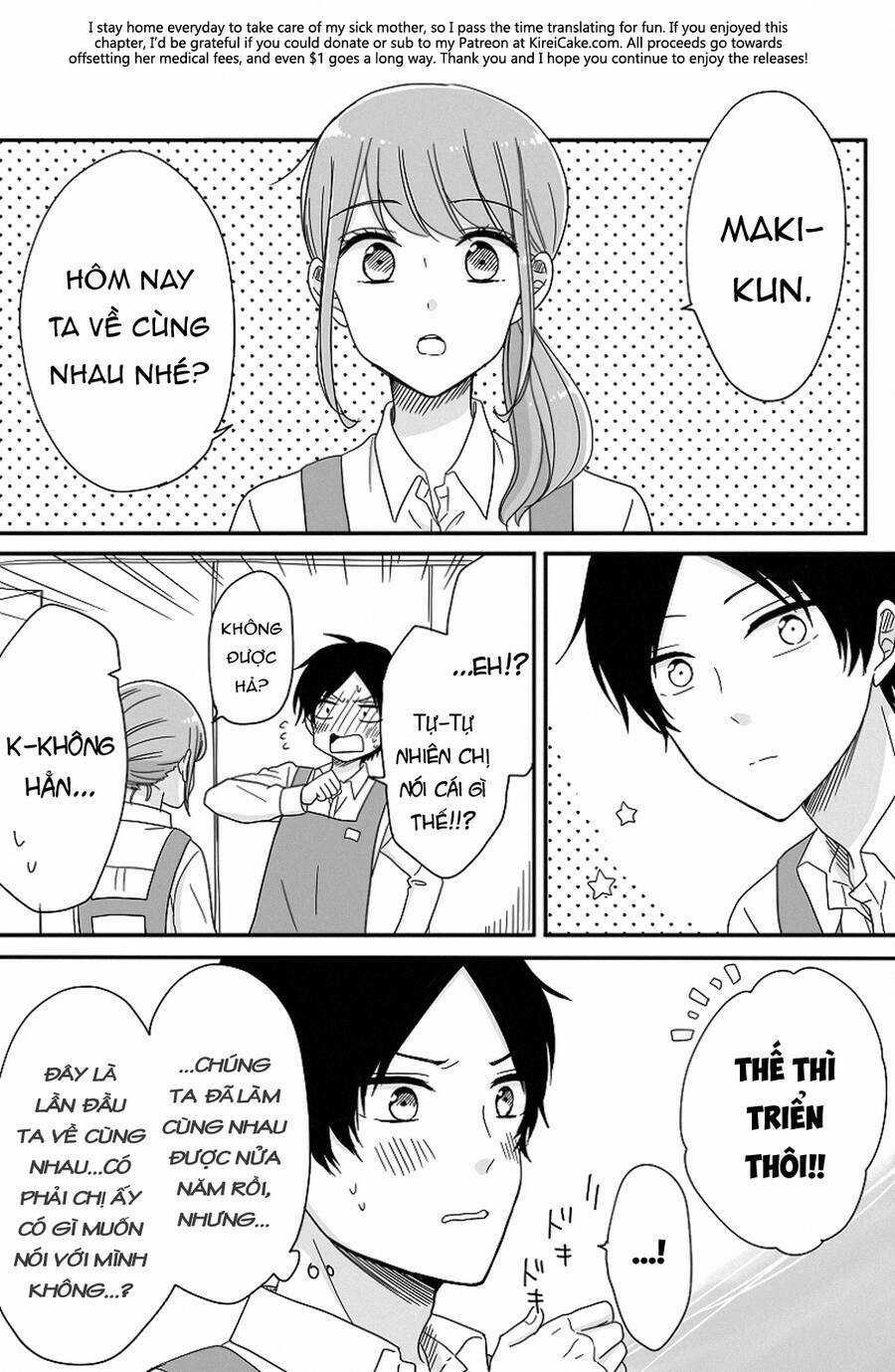 Wotaku Girl And High School Boy Chapter 4 trang 2