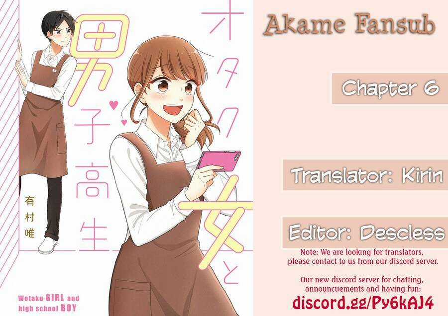 Wotaku Girl And High School Boy Chapter 6 trang 3