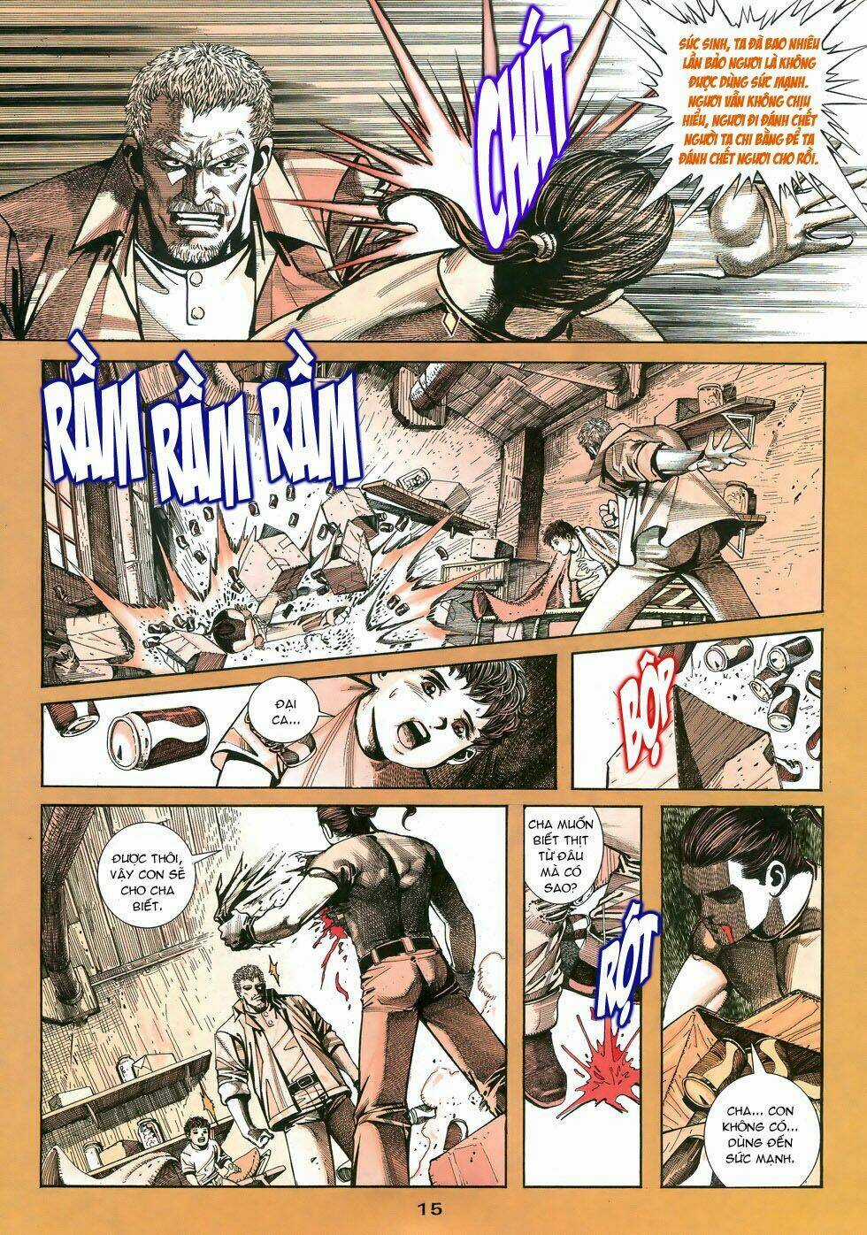 X Bạo Tộc Chapter 3 trang 14