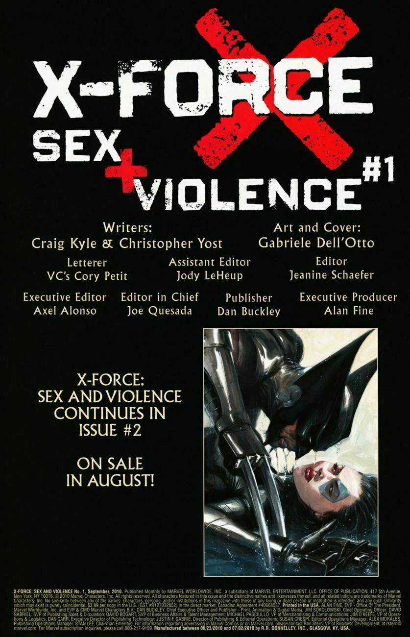 X-Force Sex And Violence Chapter 1 trang 24
