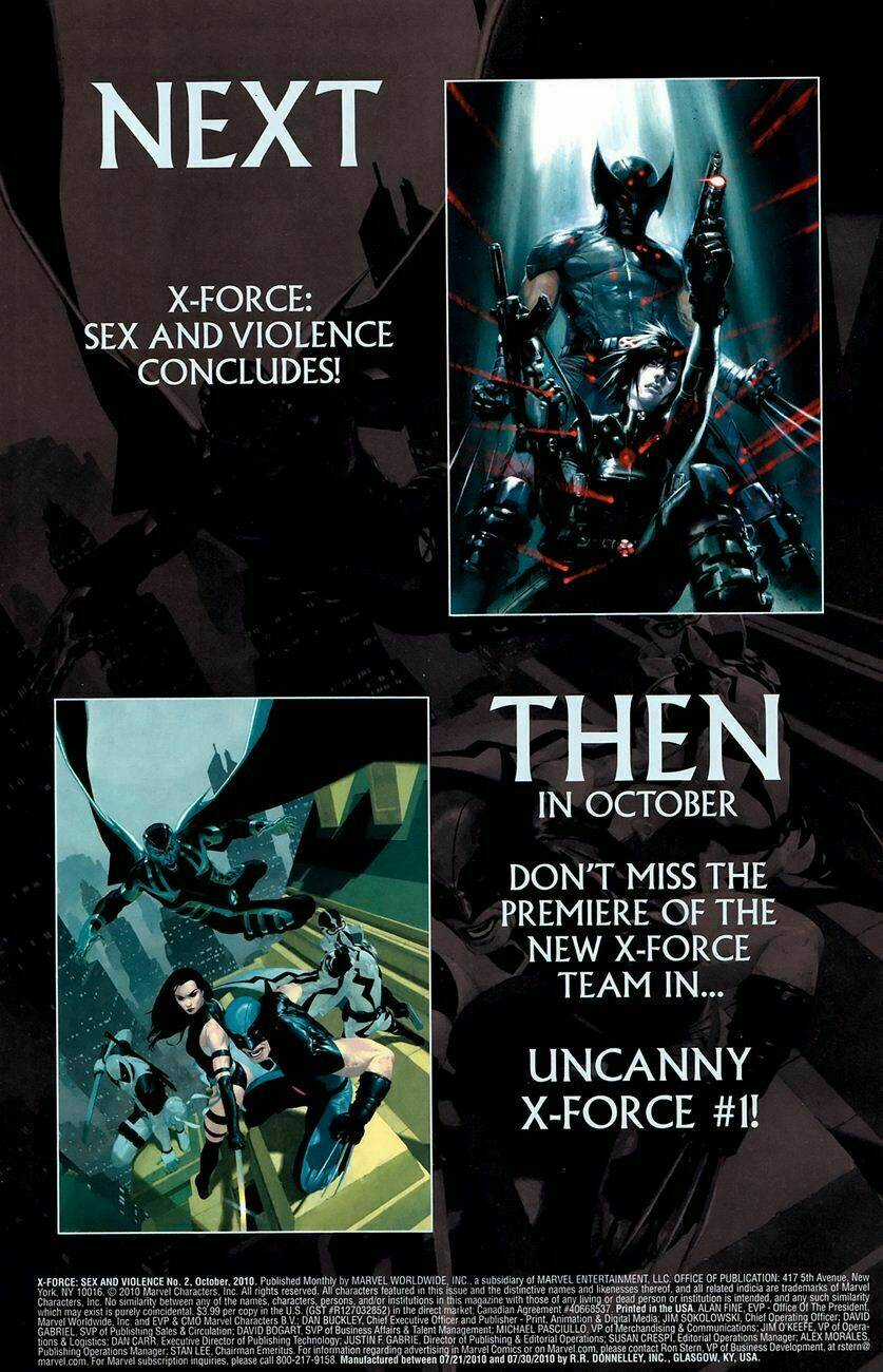 X-Force Sex And Violence Chapter 2 trang 23
