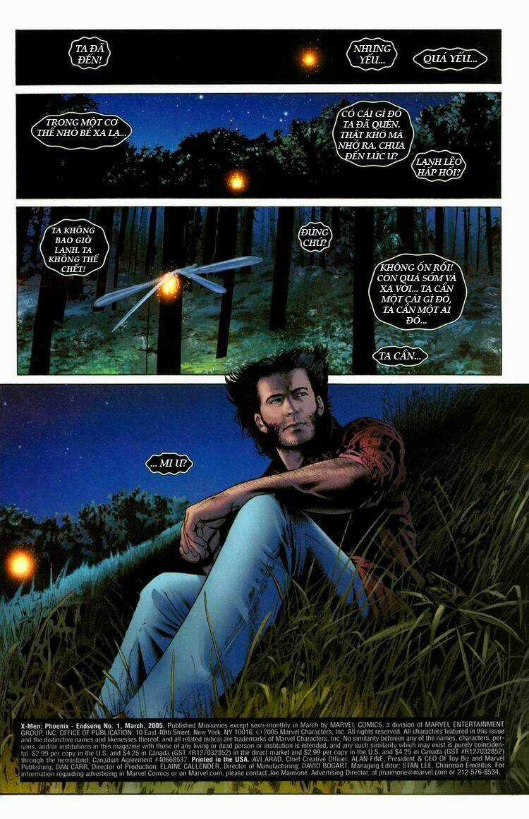X-Men Phoenix Endsong Chapter 1 trang 3