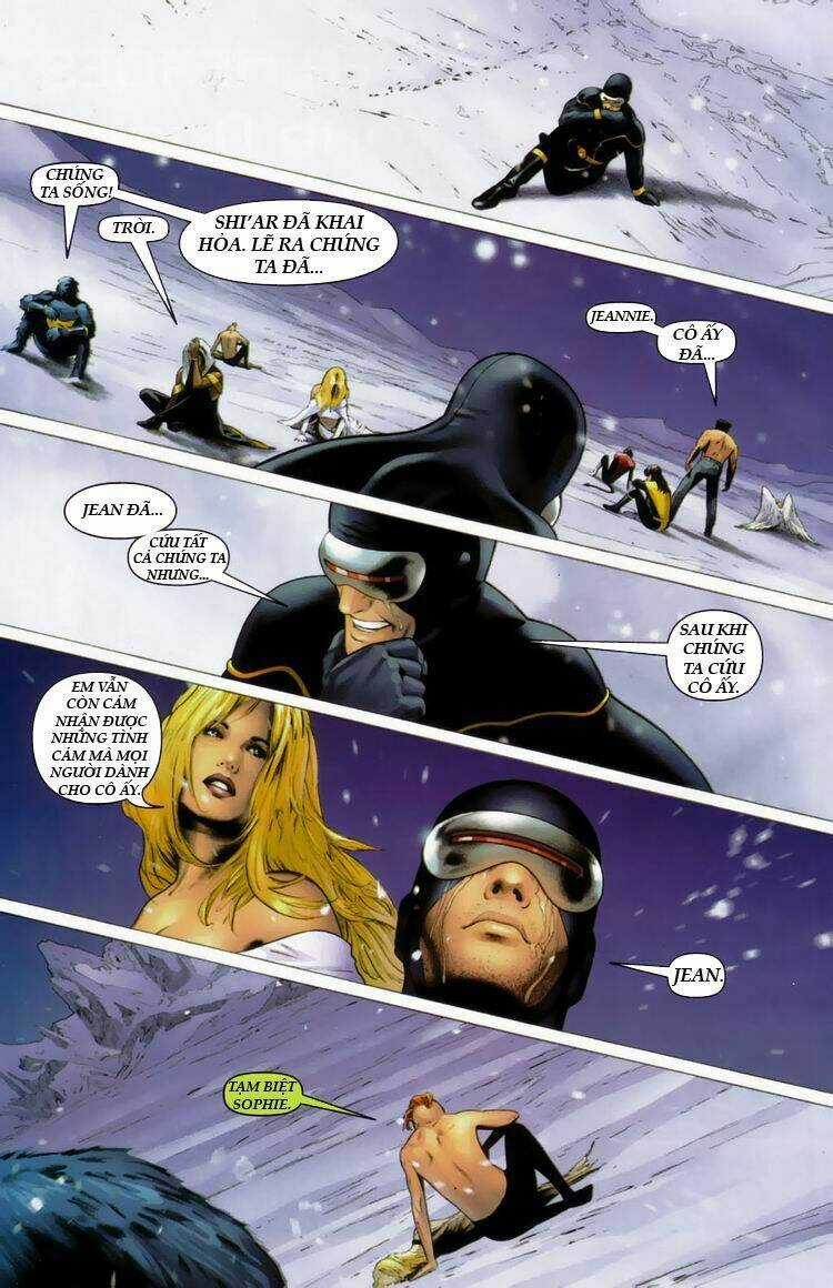 X-Men Phoenix Endsong Chapter 5 trang 22