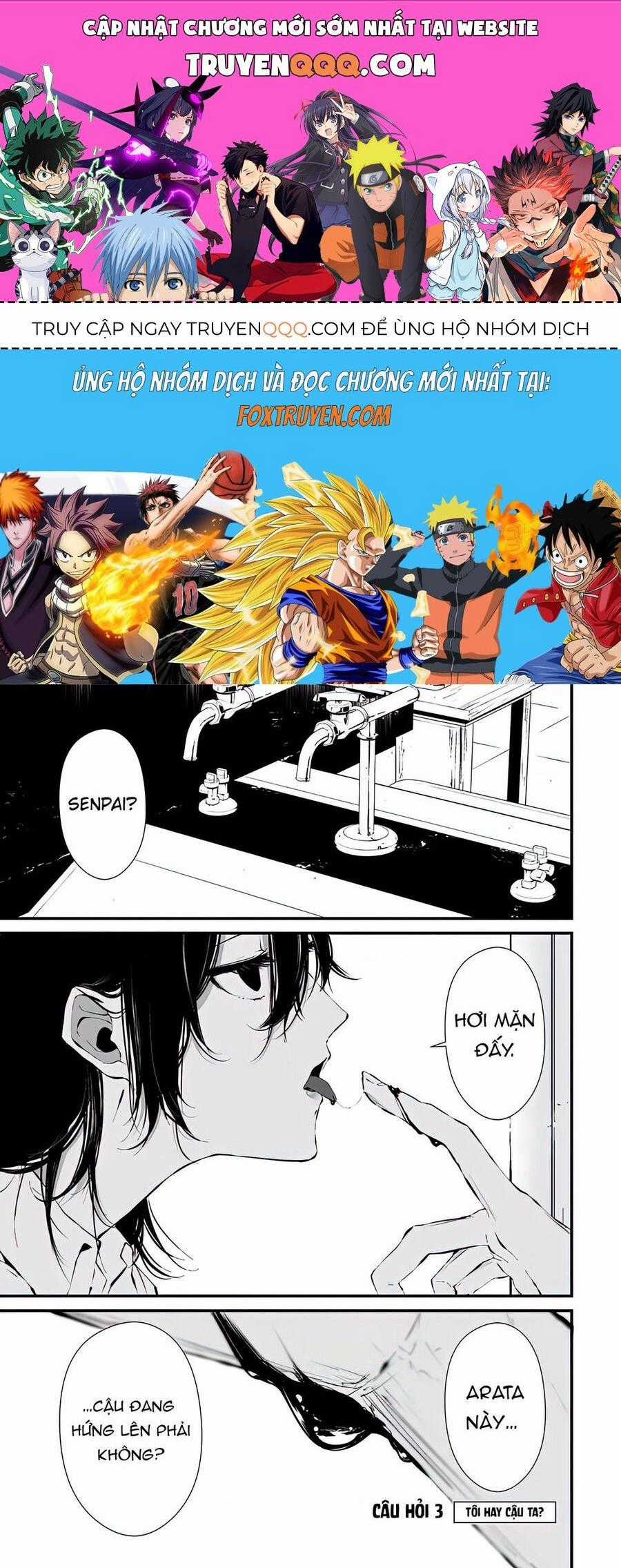 Xanh Thẳm Màu Lạnh Lùng, Đỏ Thẫm Sắc Quỷ Quyệt Chương 3 trang 0