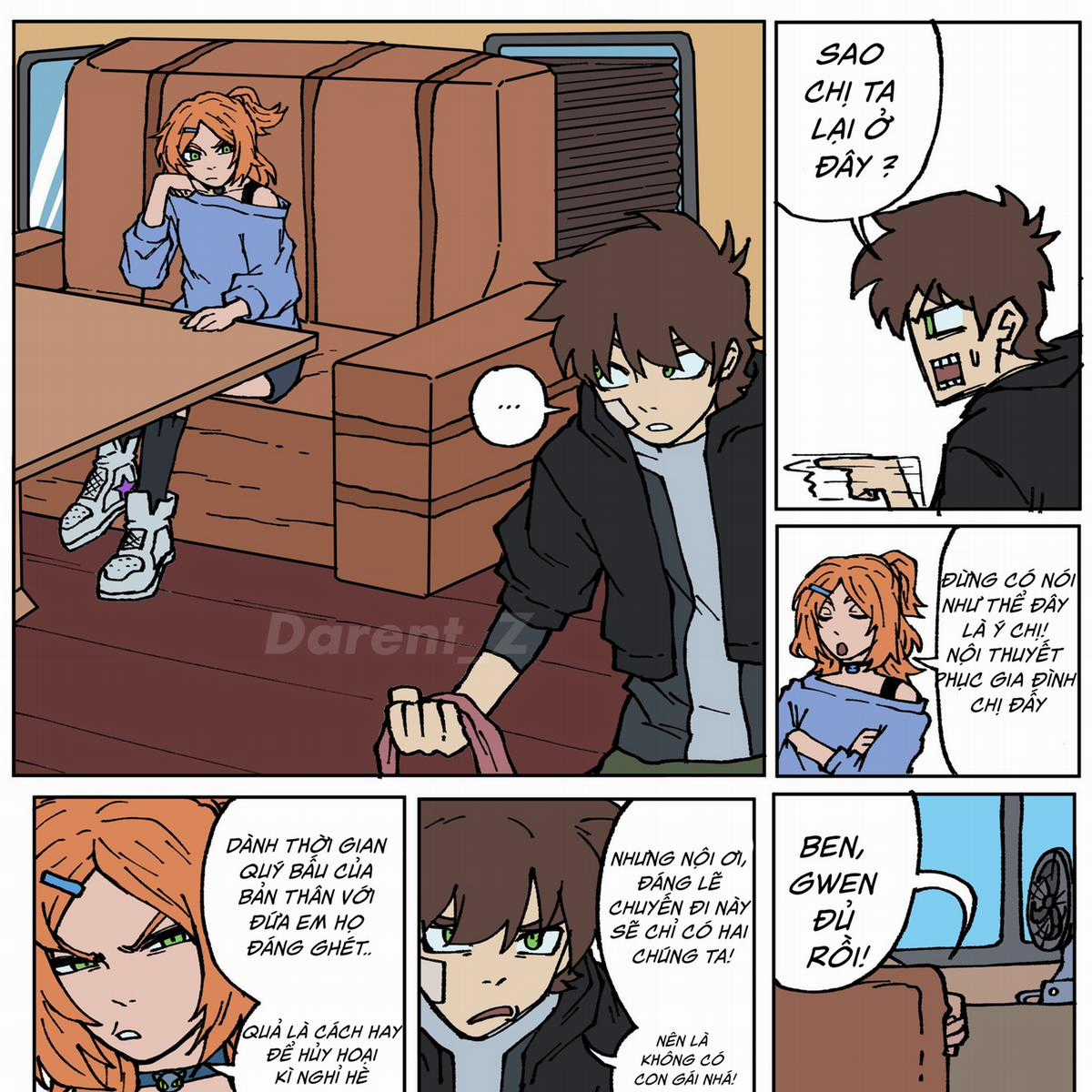 Xelutrix - Ben 10 fanmade comic Chapter 1 trang 7