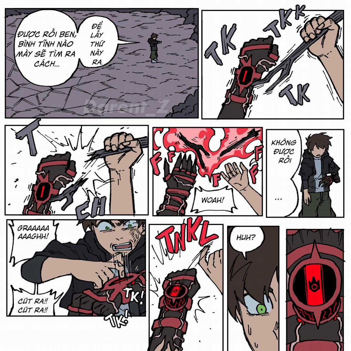 Xelutrix - Ben 10 fanmade comic Chapter 2 trang 8