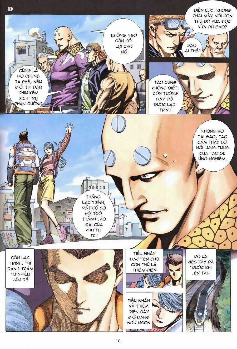 Xích Trụ Phạn Đường Chapter 8 trang 9