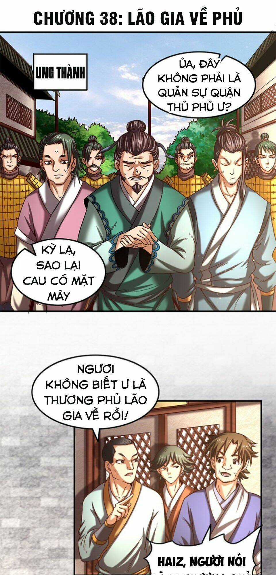 Xuân Thu Bá Đồ Chapter 38 trang 1