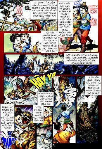 Xuân Thu Chiến Hùng Chapter 0 trang 4