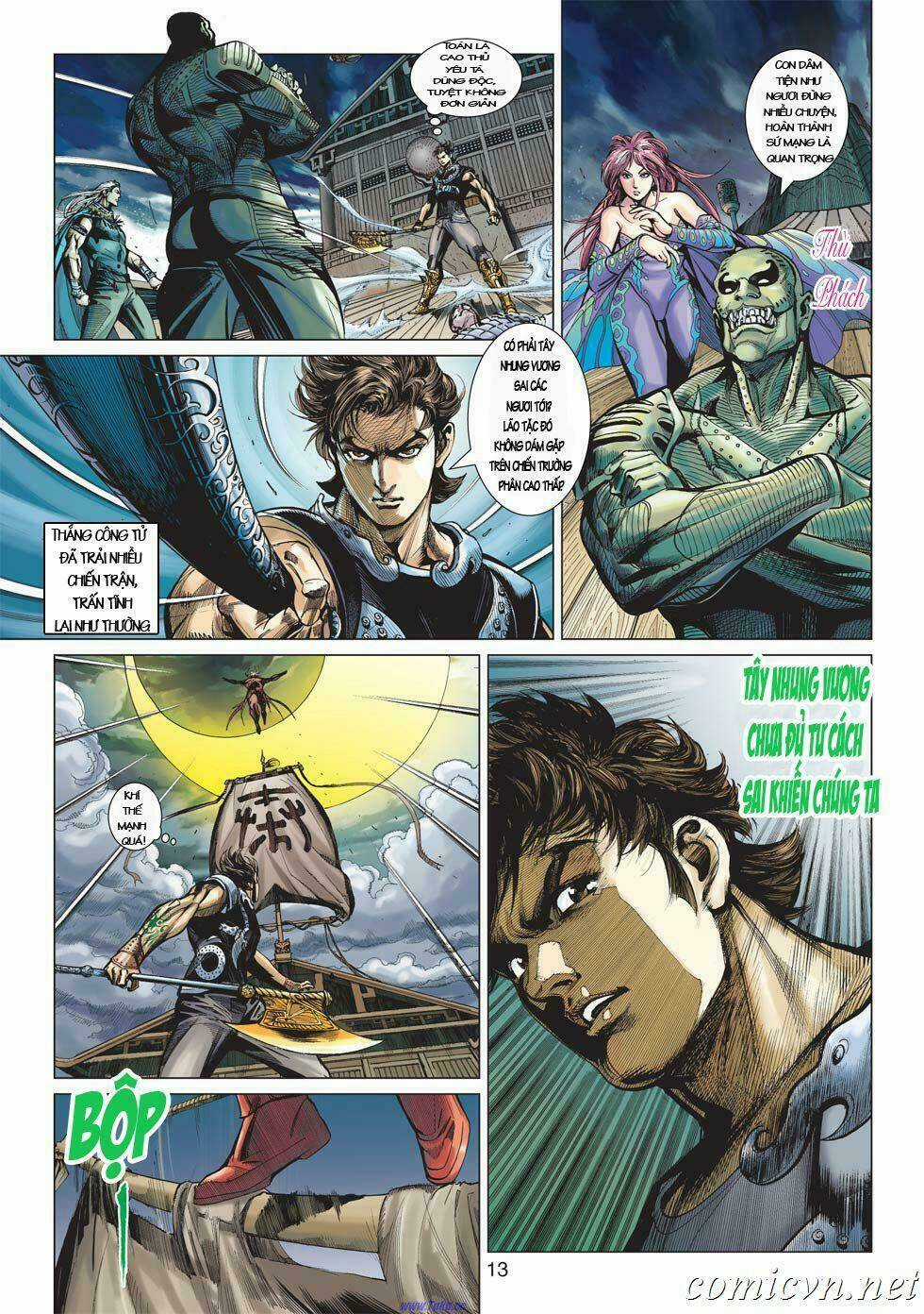 Xuân Thu Chiến Hùng Chapter 1 trang 10