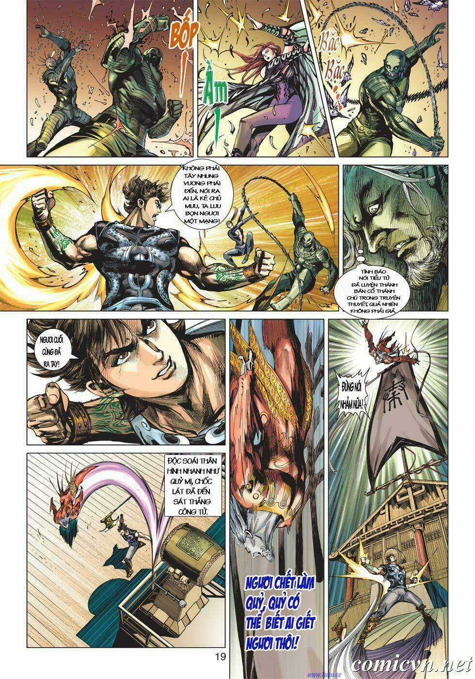 Xuân Thu Chiến Hùng Chapter 1 trang 16