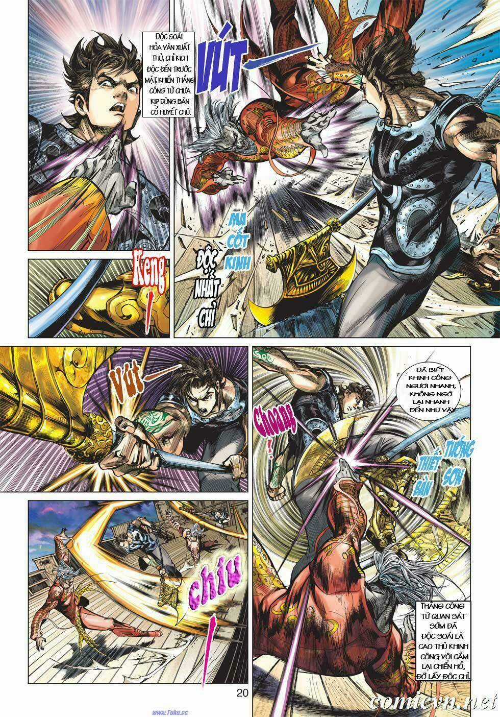 Xuân Thu Chiến Hùng Chapter 1 trang 17