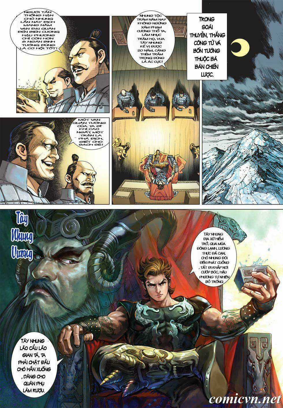 Xuân Thu Chiến Hùng Chapter 1 trang 2