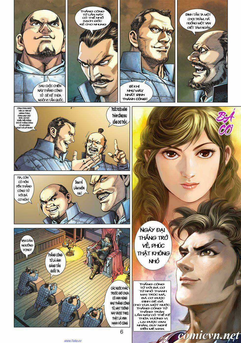 Xuân Thu Chiến Hùng Chapter 1 trang 3
