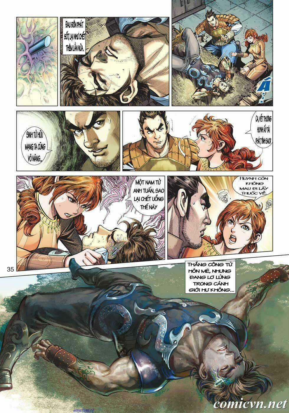 Xuân Thu Chiến Hùng Chapter 1 trang 32