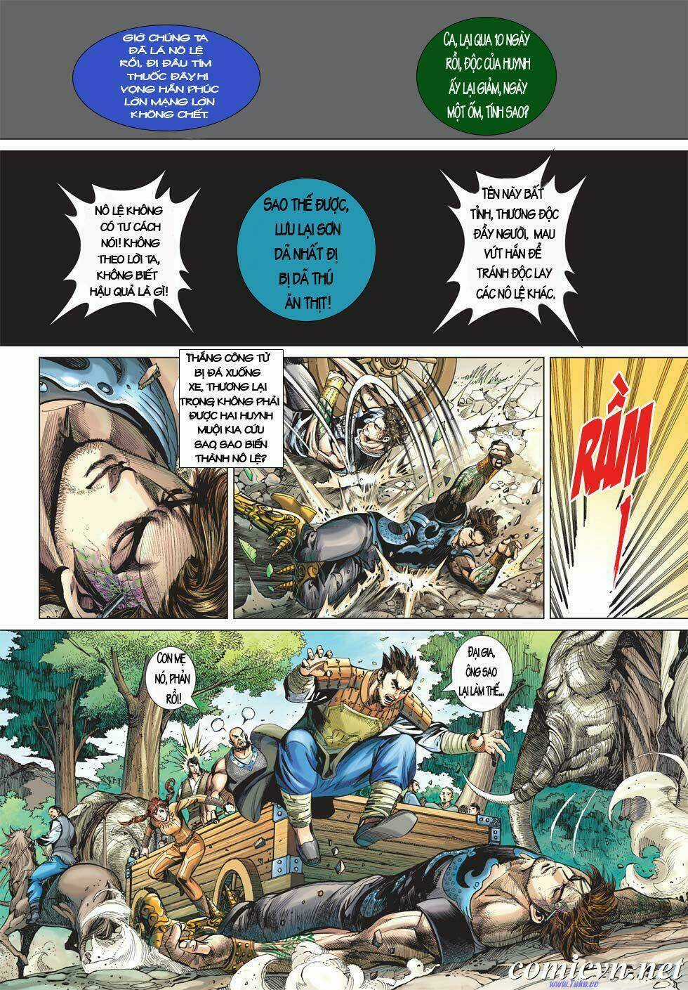 Xuân Thu Chiến Hùng Chapter 1 trang 34