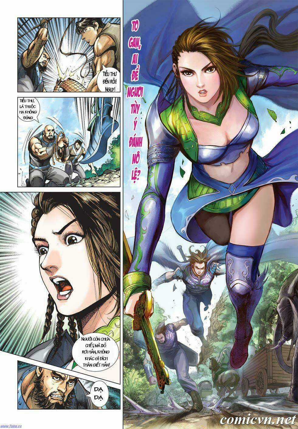 Xuân Thu Chiến Hùng Chapter 1 trang 36