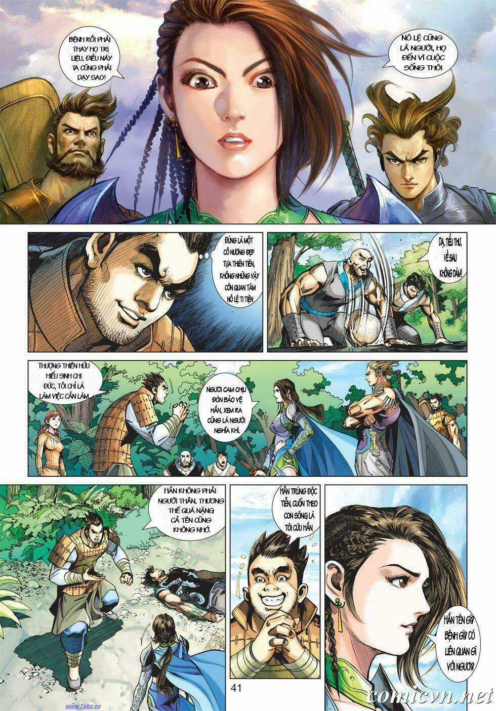 Xuân Thu Chiến Hùng Chapter 1 trang 37