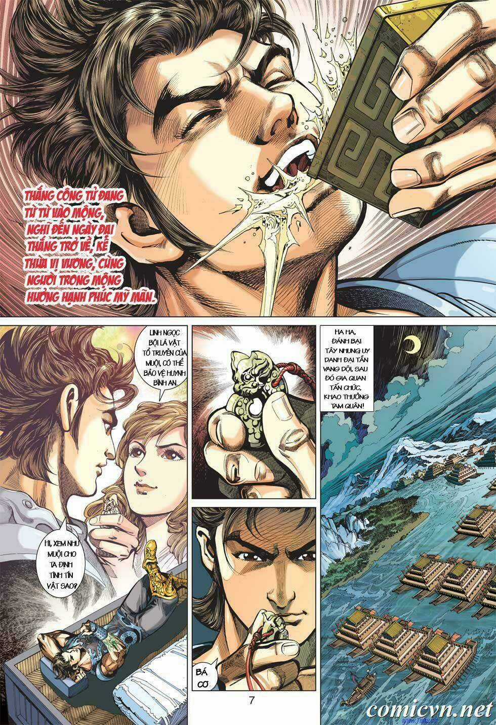 Xuân Thu Chiến Hùng Chapter 1 trang 4