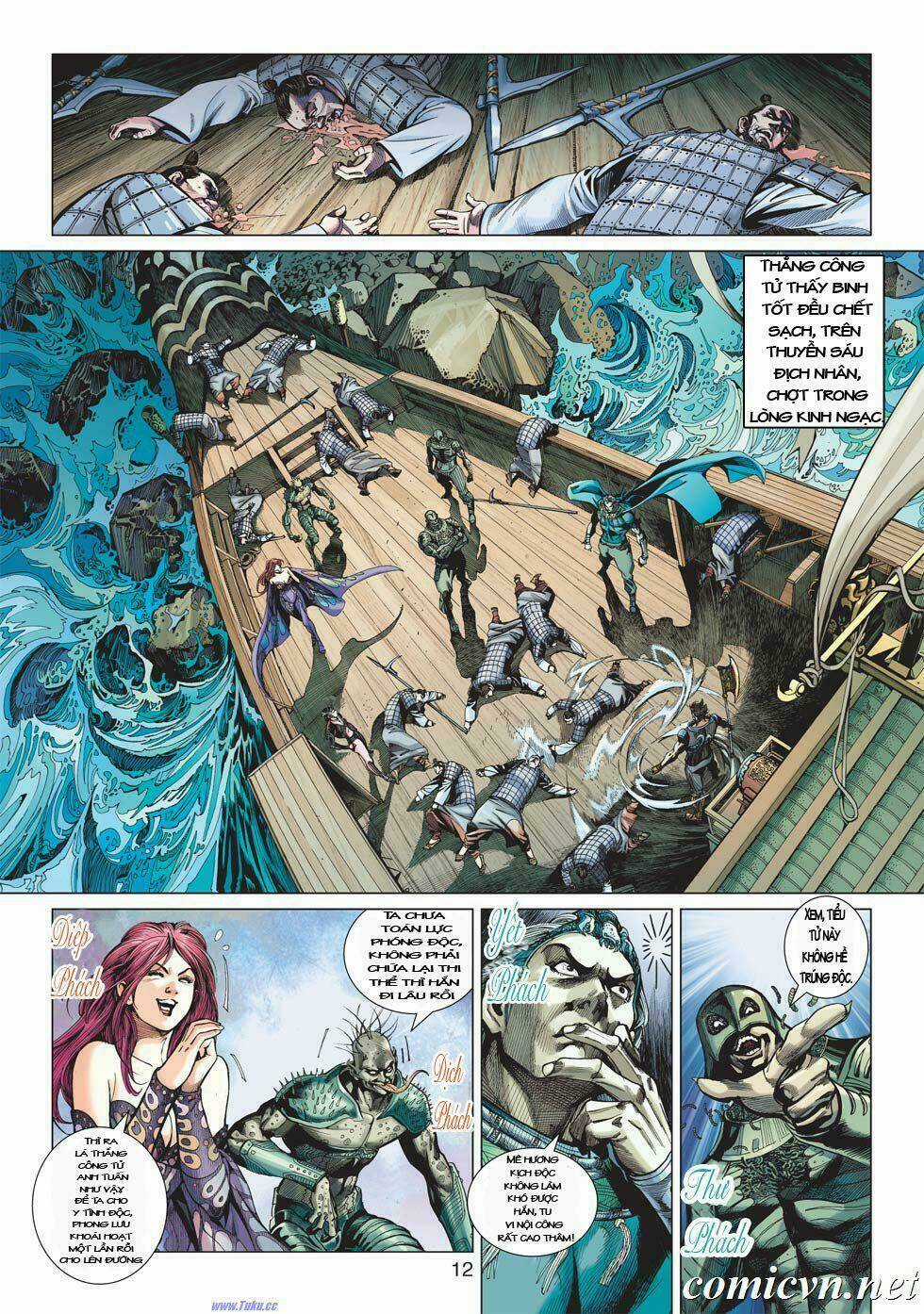 Xuân Thu Chiến Hùng Chapter 1 trang 9