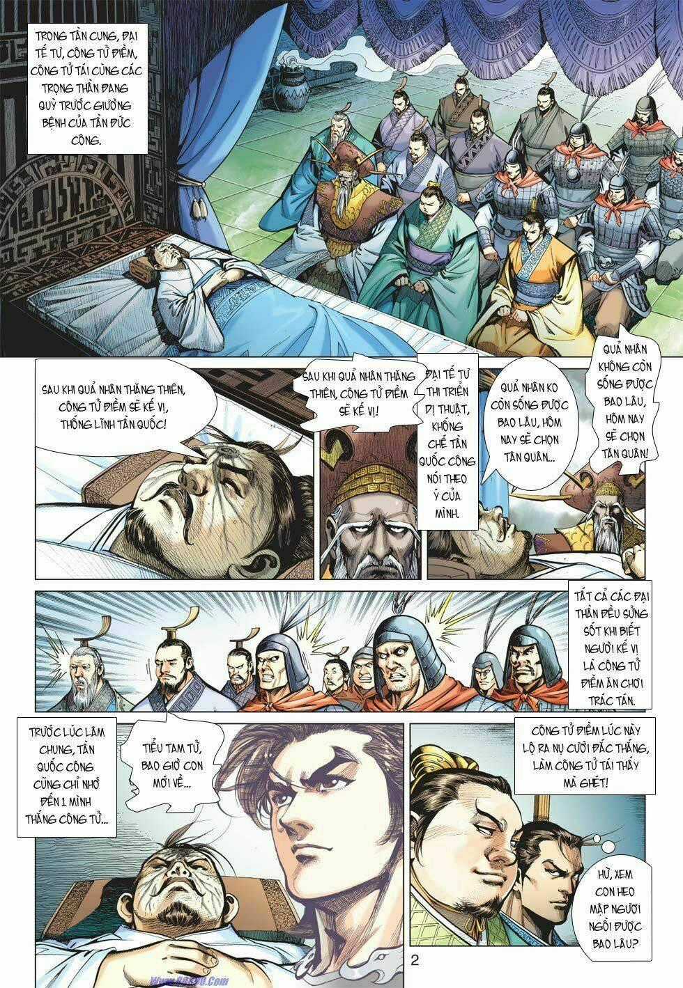 Xuân Thu Chiến Hùng Chapter 15 trang 1