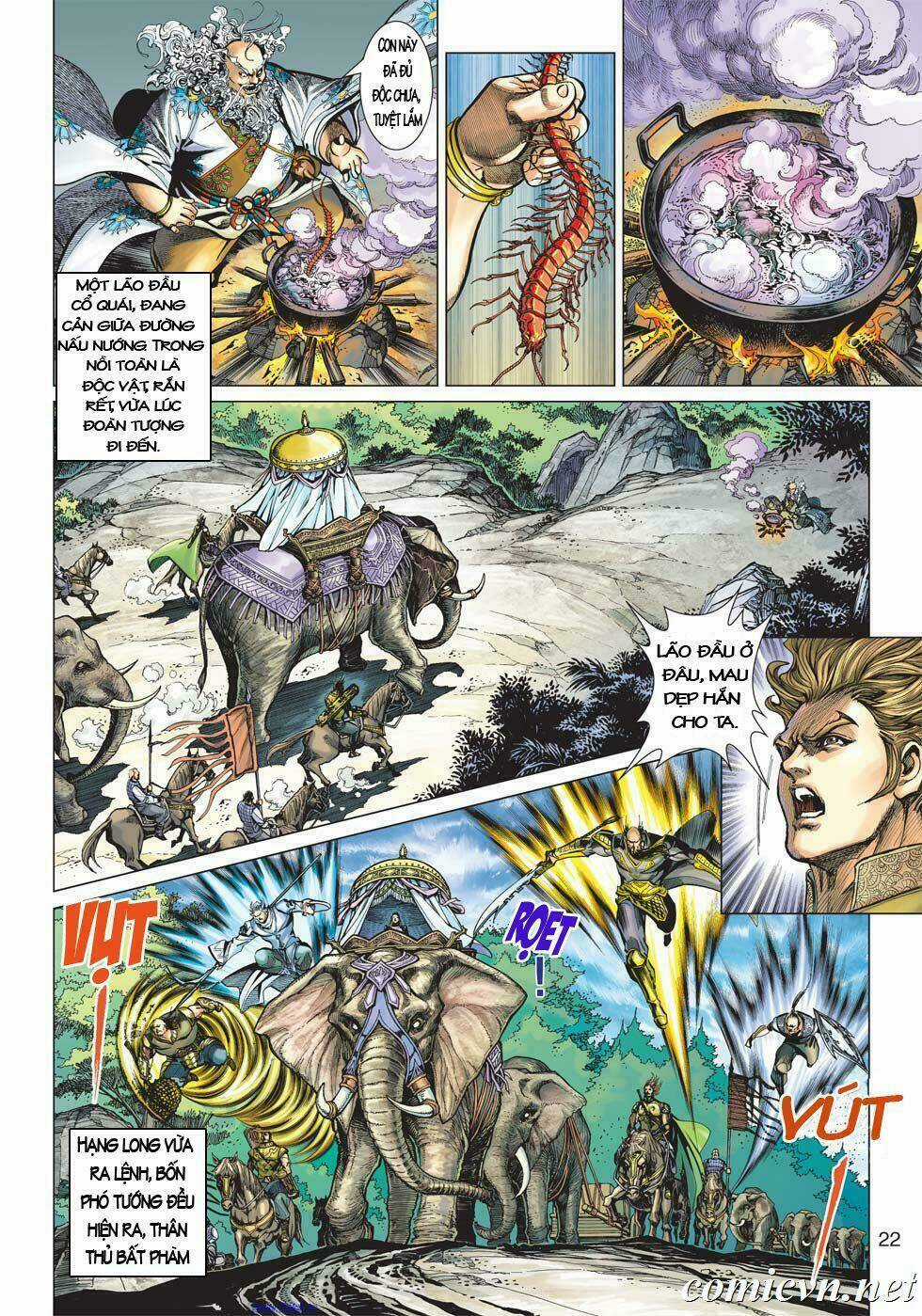 Xuân Thu Chiến Hùng Chapter 2 trang 20