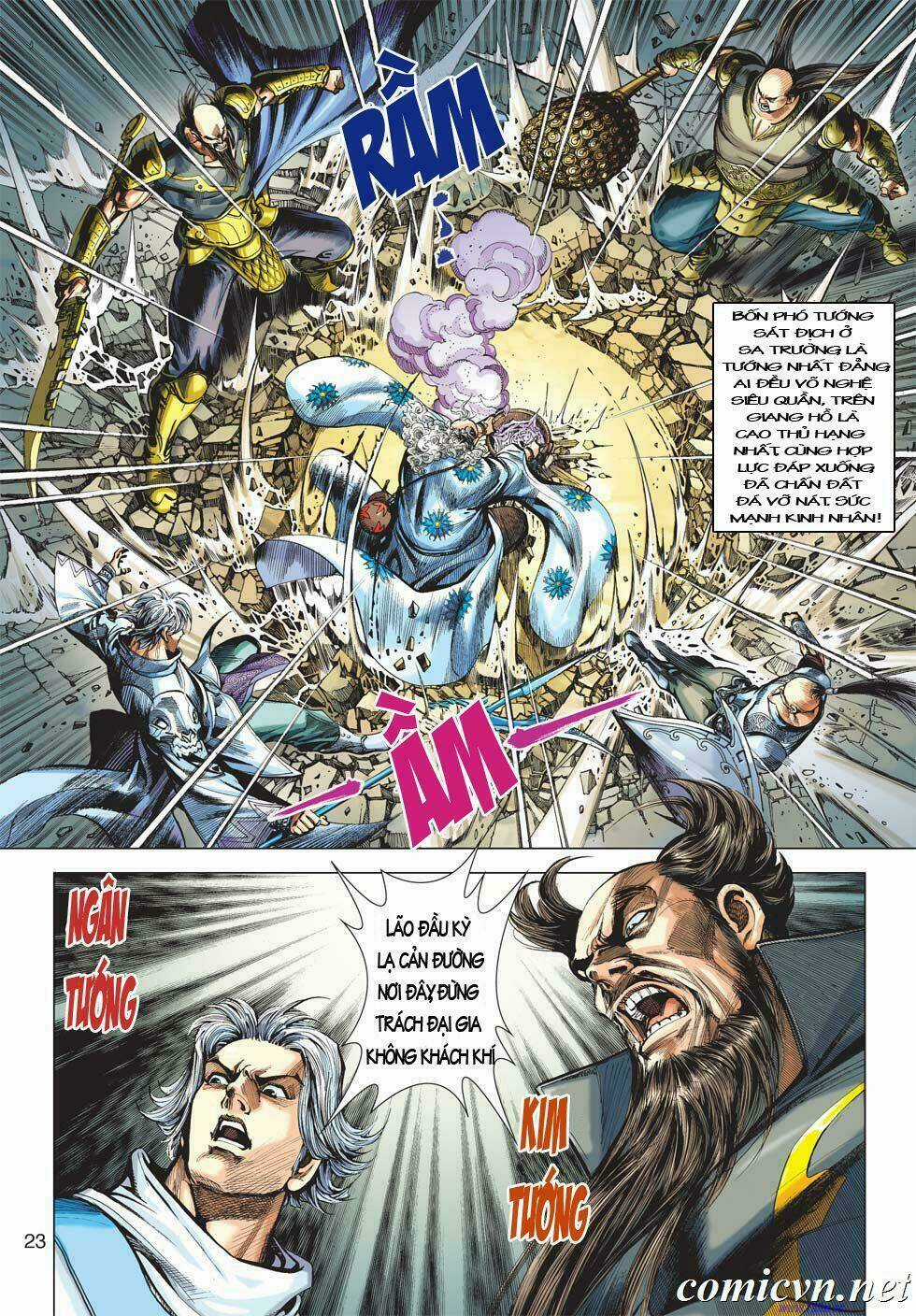 Xuân Thu Chiến Hùng Chapter 2 trang 21