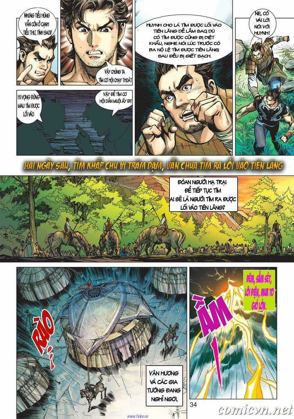 Xuân Thu Chiến Hùng Chapter 2 trang 31