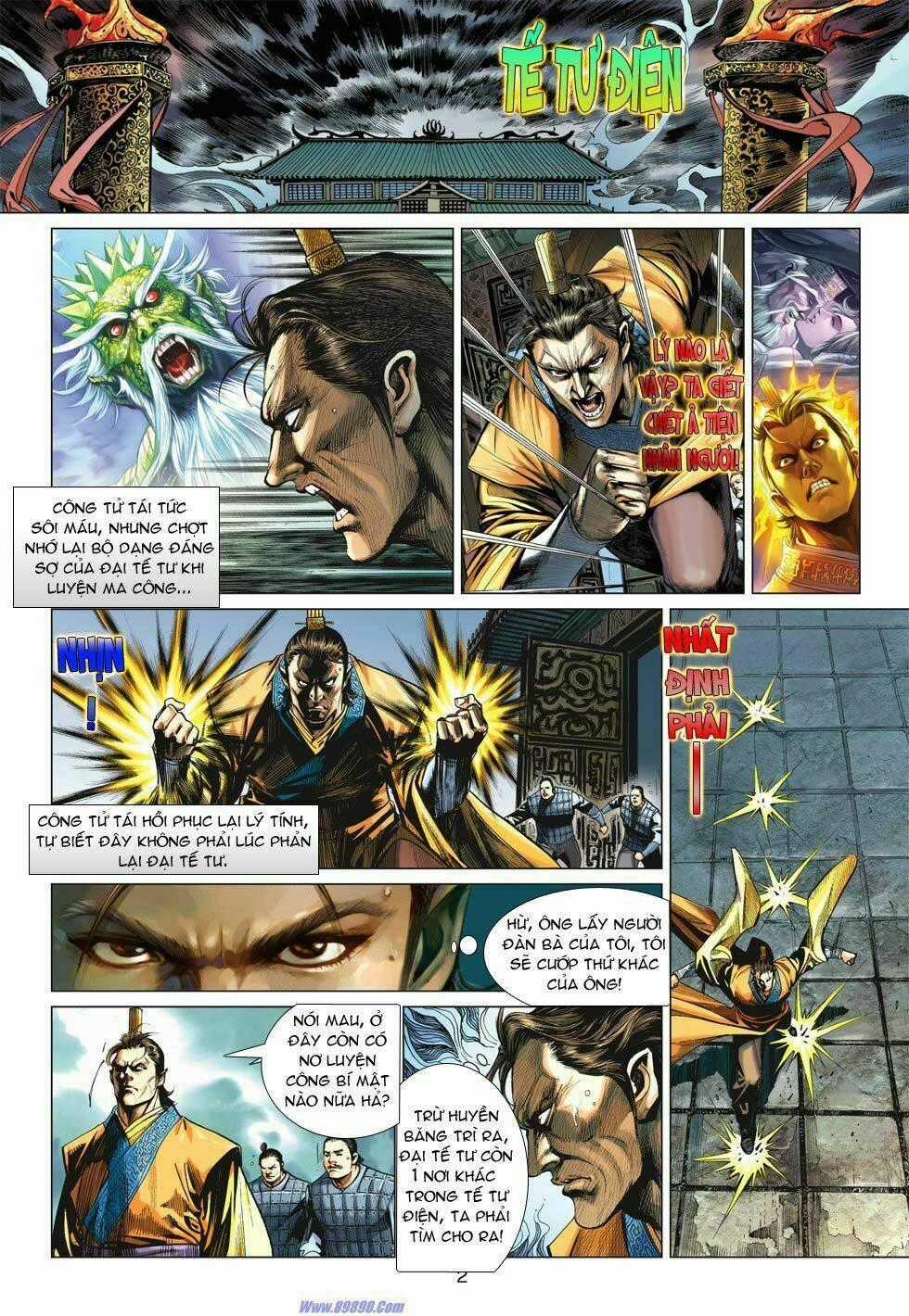 Xuân Thu Chiến Hùng Chapter 22 trang 1