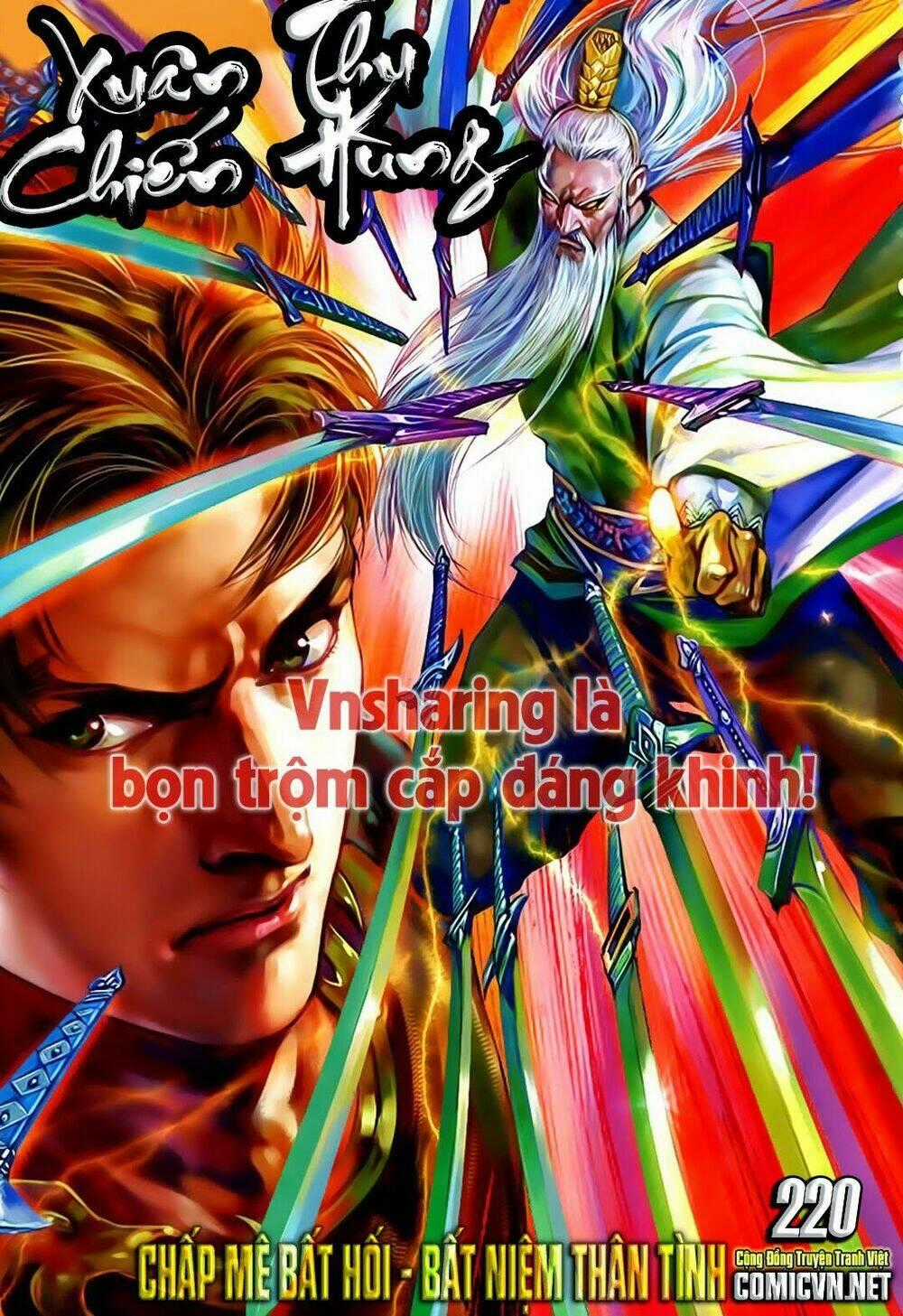Xuân Thu Chiến Hùng Chapter 220 trang 0
