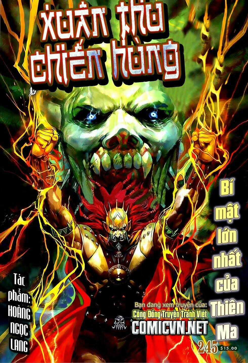 Xuân Thu Chiến Hùng Chapter 245 trang 0