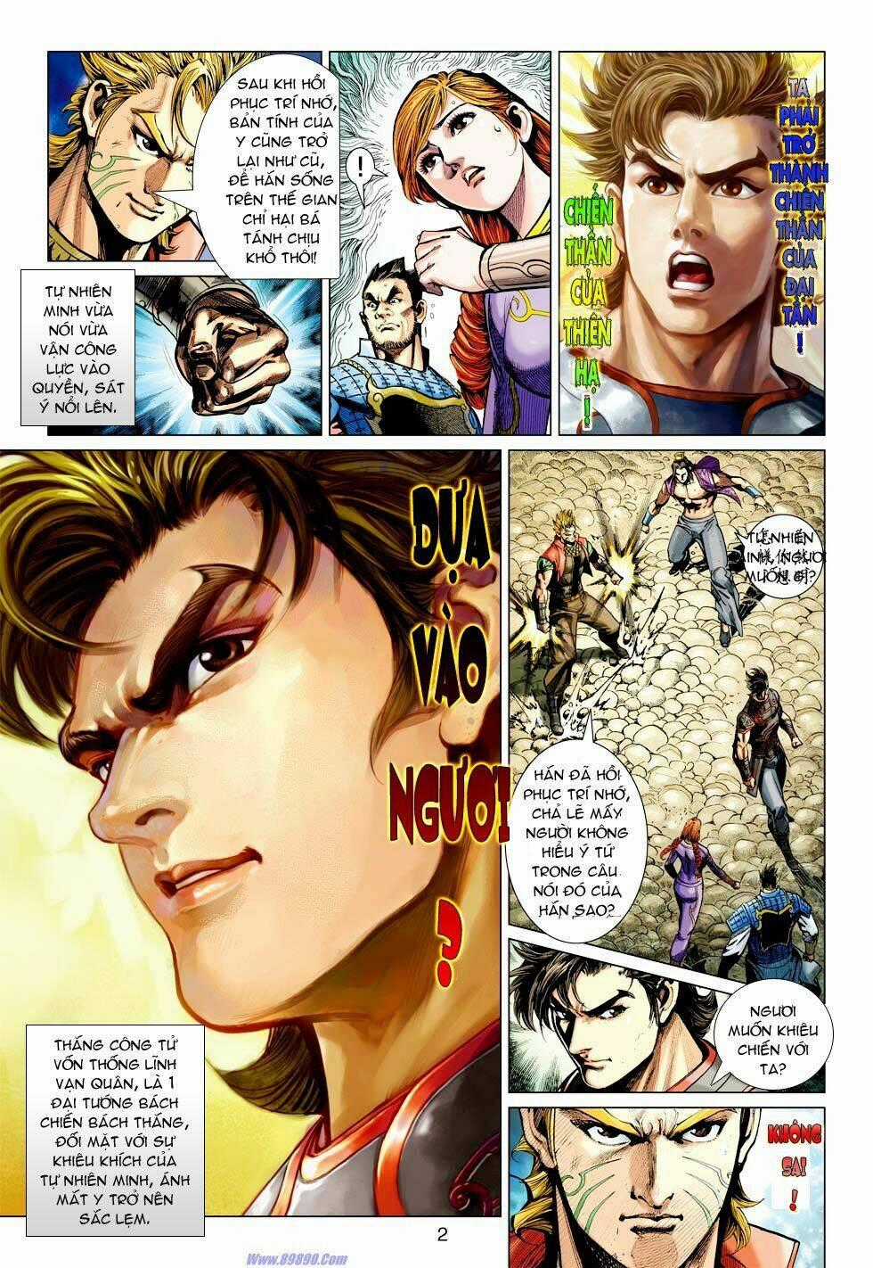 Xuân Thu Chiến Hùng Chapter 26 trang 1
