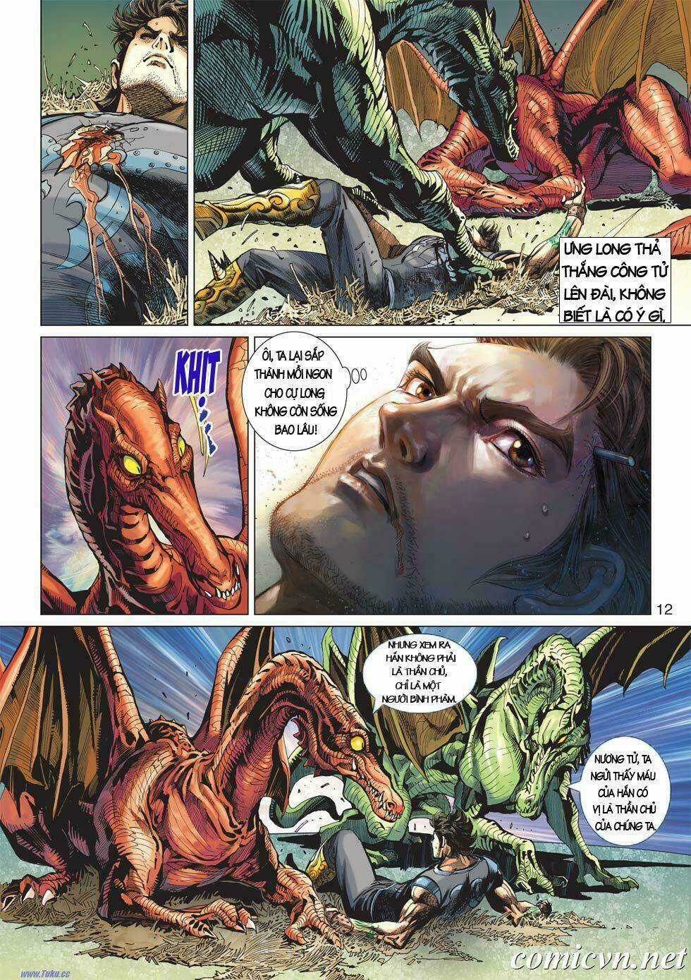 Xuân Thu Chiến Hùng Chapter 3 trang 10