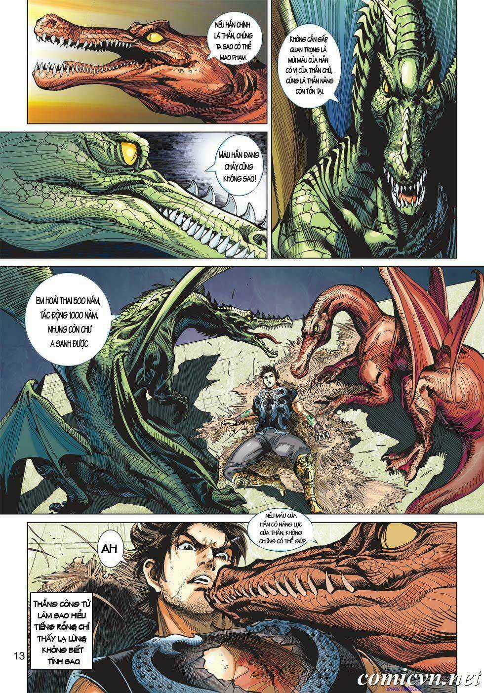 Xuân Thu Chiến Hùng Chapter 3 trang 11