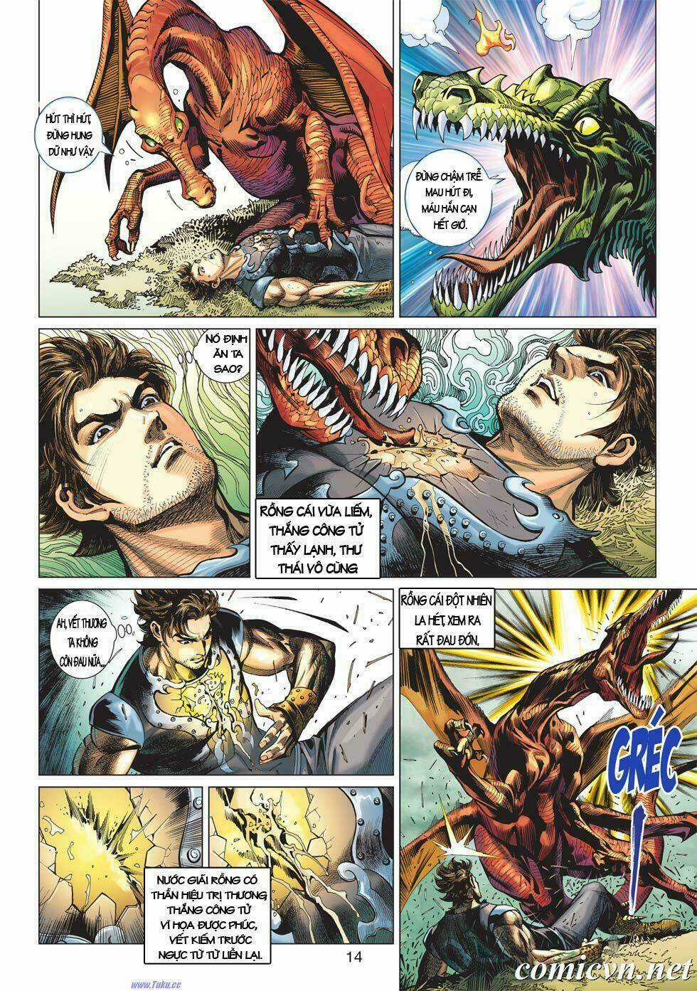 Xuân Thu Chiến Hùng Chapter 3 trang 12