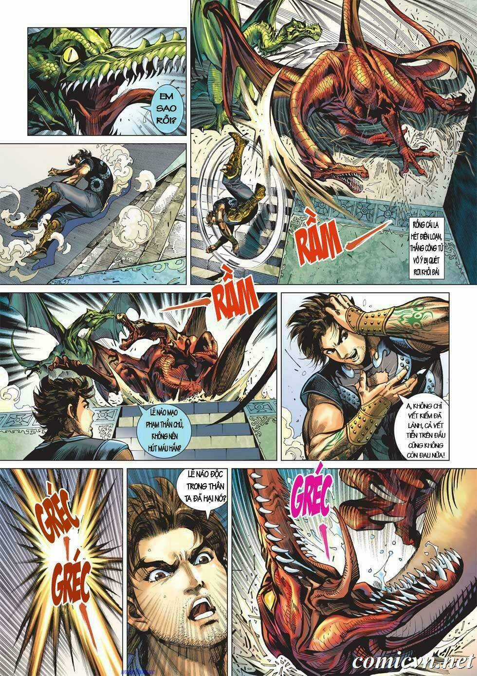 Xuân Thu Chiến Hùng Chapter 3 trang 13