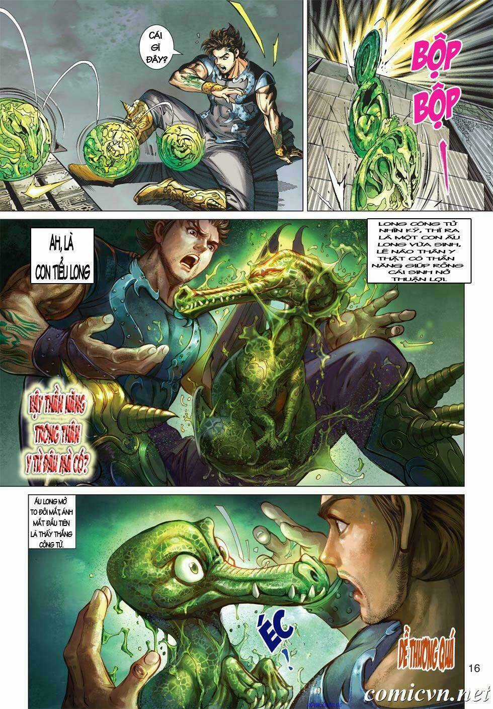 Xuân Thu Chiến Hùng Chapter 3 trang 14