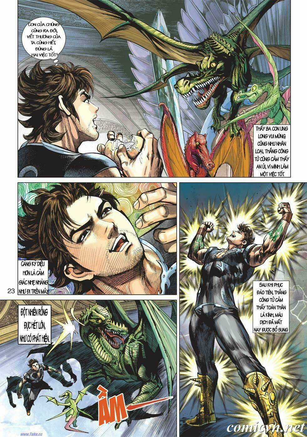 Xuân Thu Chiến Hùng Chapter 3 trang 21