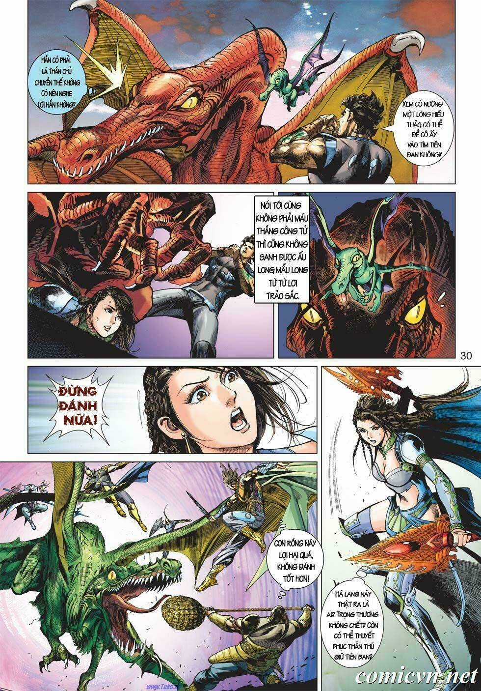 Xuân Thu Chiến Hùng Chapter 3 trang 28