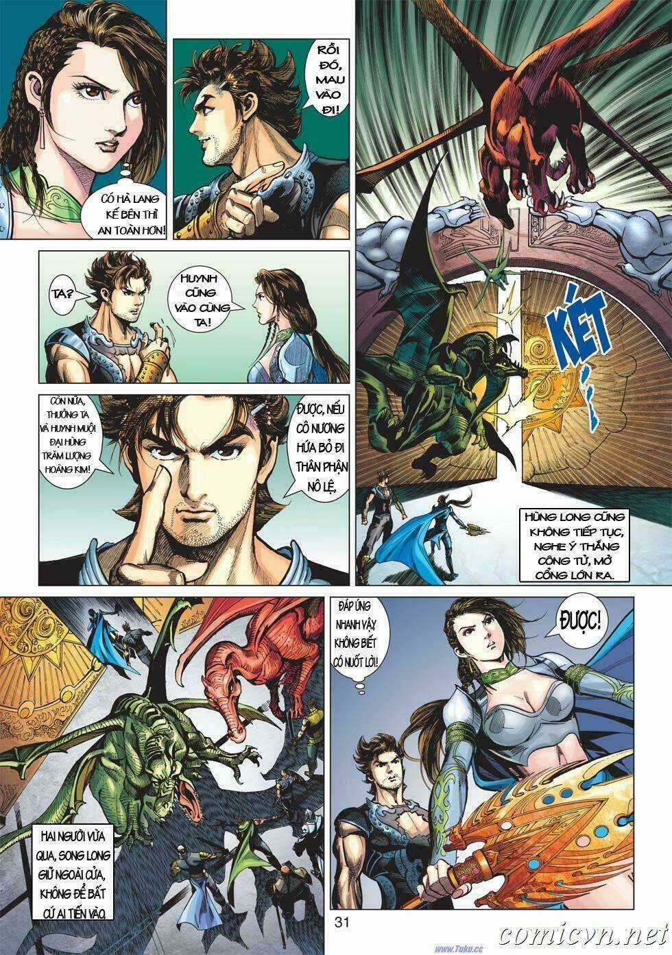 Xuân Thu Chiến Hùng Chapter 3 trang 29