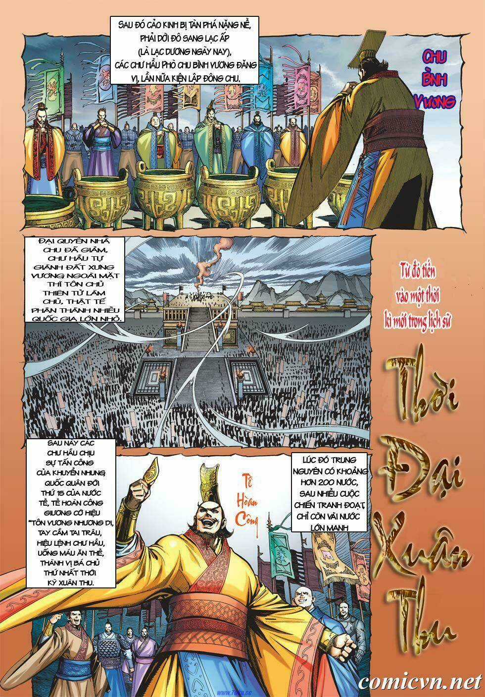 Xuân Thu Chiến Hùng Chapter 3 trang 3